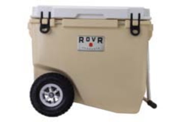 Image of RovR Products RollR 80 Wheeled Cooler, Sand, 02-24-00023-19