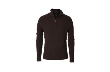 Image of Royal Robbins All Season Merino Thermal 1/4 Zip - Mens, Turkish Coffee, Medium, Y77247-127-M