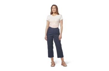 Image of Royal Robbins Billy Goat II Crop Pant - Womens, Navy 2022, 4, Y624009-728-4