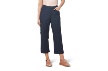 Image of Royal Robbins Billy Goat II Crop Pant - Womens, Navy, 8, Y624009-Navy-8
