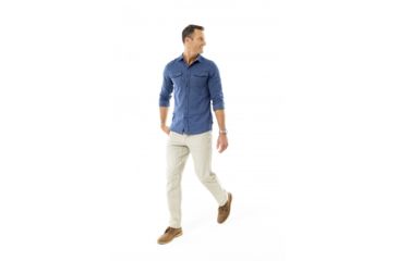 Image of Royal Robbins Bristol Twill Long Sleeve, Eclipse, Extra Large, 72975-794-XL