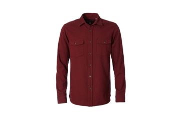 Image of Royal Robbins Bristol Twill Long Sleeve Shirt - Mens, Rhubarb, Small, Y72975-316-S