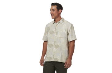 Image of Royal Robbins Comino Leaf S/S Shirt - Mens, Ivory, XL, Y721013-Ivory-XL
