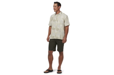 Image of Royal Robbins Comino Leaf S/S Shirt - Mens, Sandstone, S, Y721013-Sandstone-S