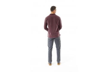 Image of Royal Robbins Desert Pucker Dry Long Sleeve, Fudge, Small, 72221-138-S