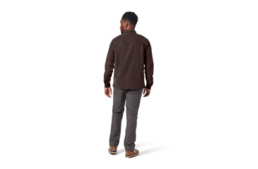 Image of Royal Robbins Desert Pucker Dry Long Sleeve Shirt - Mens, Large, Java, Y72221-123-L