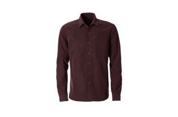 Image of Royal Robbins Desert Pucker Dry Long Sleeve Shirt - Mens, Mahogany, Small, Y72221-228-S