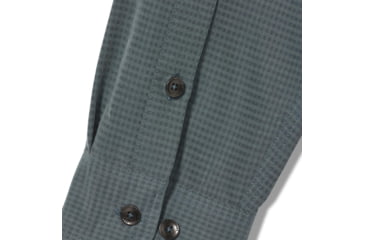 Image of Royal Robbins Desert Pucker Dry Long Sleeve Shirt - Mens, Medium, Sea Pine, Y72221-349-M