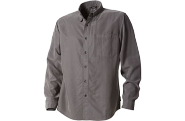 Image of Royal Robbins Desert Puckerware Long Sleeve - Men's-Obsidian-X-Large