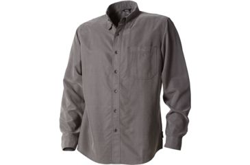 Image of Royal Robbins Desert Puckerware Long Sleeve - Mens-Obsidian-Small