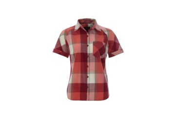 Image of Royal Robbins Dixie Plaid Short Sleeve Shirt - Women's, Grenadine, Small Y621003-GRENADINE-S