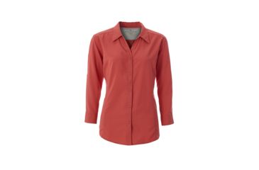 Image of Royal Robbins Expedition 3/4 Sleeve Shirt - Women's, Grenadine, 2XL Y32134-GRENADINE-XXL