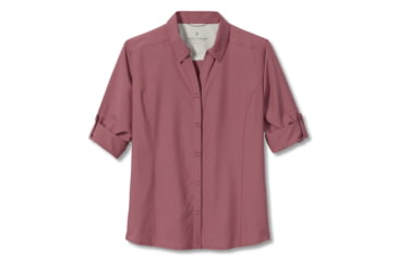 Image of Royal Robbins Expedition II 3/4 Sleeve Shirt - Womens, Deco Rose, XL, Y322027-Deco Rose-XL