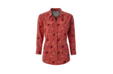 Image of Royal Robbins Expedition Print 3/4 Sleeve Shirt - Women's, Grenadine Print, Small Y322002-GRENADINE PT-S