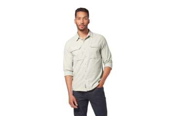 Image of Royal Robbins Expedition Pro L/S Shirt - Mens, Soapstone, S, Y422039-Soapstone-S