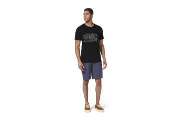 Image of Royal Robbins Forest Tee - Mens, Jet Black, Large, Y711033-37-L