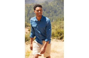 Image of Royal Robbins Global Expedition II L/S Shirt - Mens, Orion, S, Y422028-Orion-S