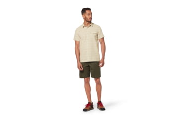 Image of Royal Robbins Hempline Spaced S/S Shirt - Mens, Lt Khaki, XL, Y721021-LT Khaki-XL