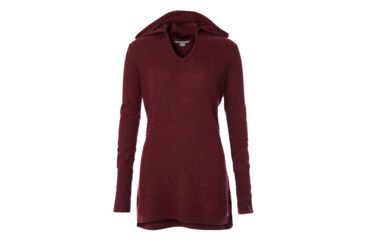 Image of Royal Robbins Highlands Hoody - Womens, Rumba Red Ht, Extra Large, 32912-540-XL