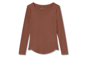Image of Royal Robbins Kickback Organic Cotton Turtleneck Shirt - Women's, Medium, Rustic, Y612019-200-M