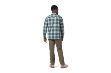 Image of Royal Robbins Lost Coast Flannel Plaid Long Sleeve Shirt - Mens, River Rock Westport Pld, Extra Large, Y422023058XL
