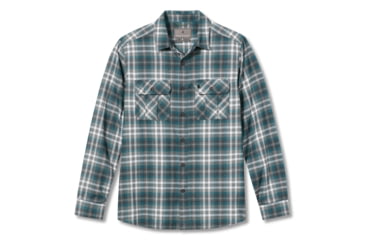 Image of Royal Robbins Lost Coast Flannel Plaid Long Sleeve Shirt - Mens, River Rock Westport Pld, Extra Large, Y422023058XL
