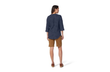 Image of Royal Robbins Oasis Tunic II 3/4 Sleeve Shirt - Womens, Navy, Small, Y622019-728-S
