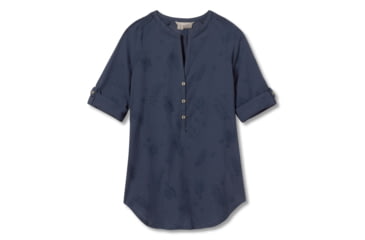 Image of Royal Robbins Oasis Tunic II 3/4 Sleeve Shirt - Womens, Navy, Small, Y622019-728-S