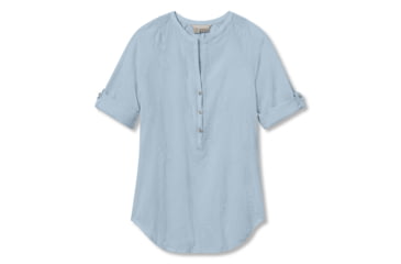 Image of Royal Robbins Oasis Tunic II 3/4 Sleeve Shirt - Womens, Summer Sky, Medium, Y622019-967-M