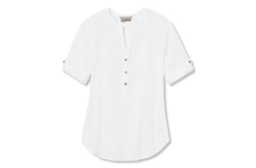 Image of Royal Robbins Oasis Tunic II 3/4 Sleeve Shirt - Womens, White, Large, Y622019-010-L