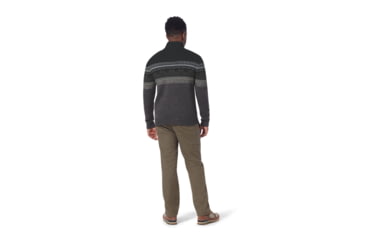 Image of Royal Robbins Sequoia 1/4 Zip Sweater - Men's, Medium, Jet Black, Y717016-037-M