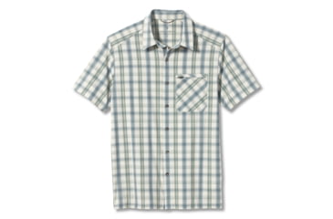 Image of Royal Robbins Spotless Plaid S/S Shirt - Mens, Soapstone, M, Y421019-Soapstone-M