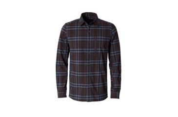 Image of Royal Robbins Thermotech Ren Plaid Long Sleeve Shirt - Mens, Falcon, Medium, Y422006-423-M