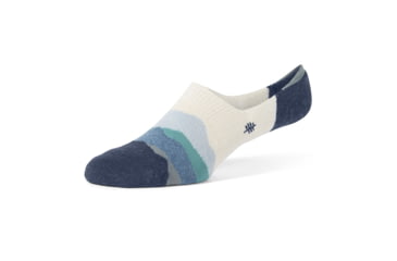 Image of Royal Robbins Treetech No Show Pattern Sock, Collins Blue, M, Y591025-751-M