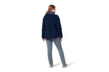 Image of Royal Robbins Urbanesque Sherpa 1/2 Zip Shirt - Women's, Extra Small, Naval, Y312025-150-XS