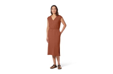 Image of Royal Robbins Vacationer Dress - Womens, Baked Clay, Medium, Y616006-916-M