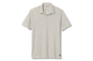 Image of Royal Robbins Vacationer Polo - Mens, Ivory Stripe 2022, L, Y711030-101-L