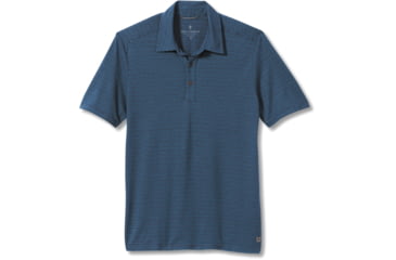 Image of Royal Robbins Vacationer Polo - Mens, Navy Stripe, M, Y711030-Navy Stripe-M