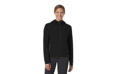 Image of Royal Robbins Venturelayer Fleece Hoodie - Women's, Extra Small, Jet Black, Y318013-037-XS