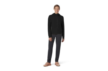 Image of Royal Robbins Venturelayer Fleece Hoodie - Women's, Extra Small, Jet Black, Y318013-037-XS