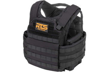 Image of RTS Tactical 10X12 Premium Plate Carrier, Black, XXXL, RTS-34101-11