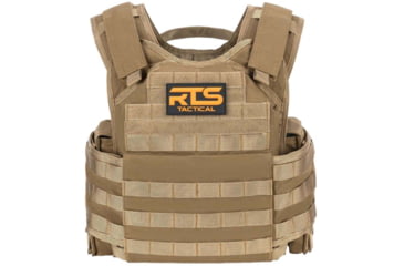 Image of RTS Tactical 10X12 Premium Plate Carrier, Coyote, One Size, RTS-34100-22