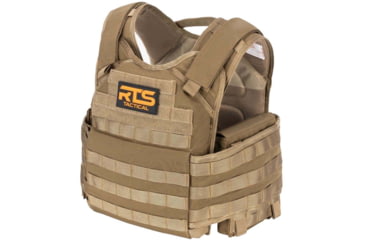 Image of RTS Tactical 10X12 Premium Plate Carrier, Coyote, One Size, RTS-34100-22