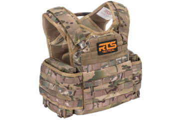 Image of RTS Tactical 10X12 Premium Plate Carrier, Multicam, One Size, RTS-34100-33