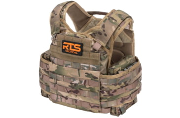 Image of RTS Tactical 10X12 Premium Plate Carrier, Multicam, One Size, RTS-34100-33
