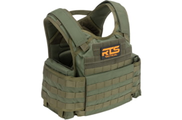 Image of RTS Tactical 10X12 Premium Plate Carrier, OD Green, One Size, RTS-34100-44