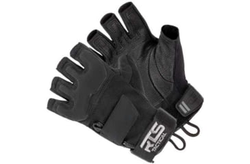 Image of RTS Tactical Front Line Gloves - Mens, Black, Small, RTS-72201