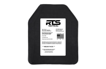 Image of RTS Tactical Ceramic Level RF3 Stand Alone 9800 Series Armor Plate