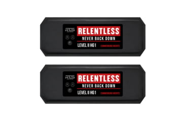 Image of RTS Tactical Cummerbund Inserts Relentless Level II HG1 Armor Plate