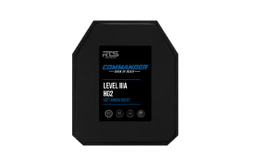 Image of RTS Tactical Plate Carrier Insert Commander Level IIIA HG2 Armor Plate